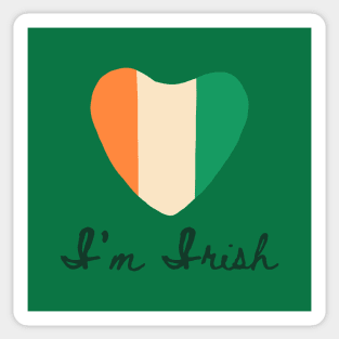 I'm Irish Sticker